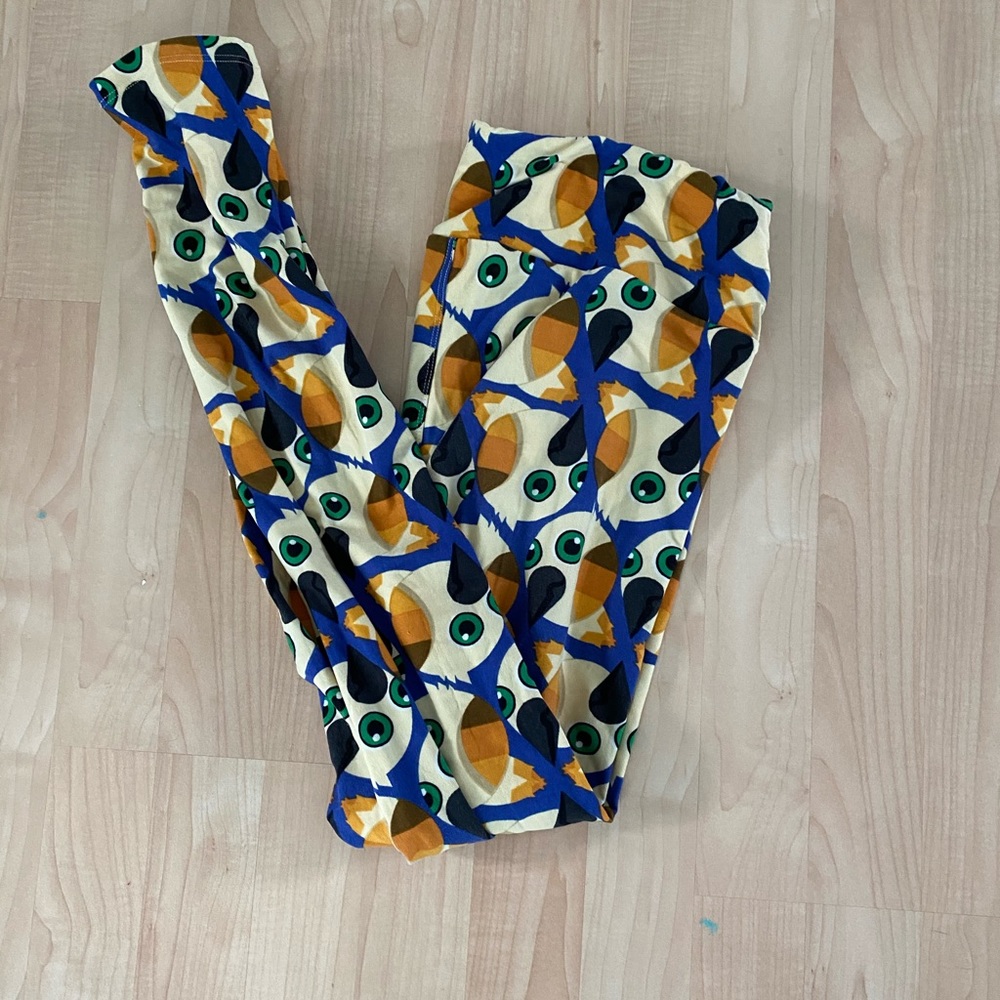 Bird leggings lularoe